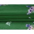 thumbnail image 5 of oneOone Velvet Green Fabric Florals Diy Clothing Quilting Fabric Print Fabric By Yard 58 Inch Wide, 5 of 6