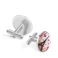 thumbnail image 3 of Valentine's Day Elegant Stainless Steel Men's Cufflinks for Business Attire, Weddings, and Special Occasions, 3 of 6