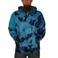 thumbnail image 1 of Tie Dye Mens 1/4 Zip Hoodie, 1 of 2