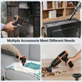 thumbnail image 5 of MECO Cordless Compressed Air Duster Vacumm, Replaces Canned Air Spray, Computer Keyboard Dust Cleaner Blower for Electronic, 5 of 7
