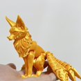 thumbnail image 3 of 3D Printed Fox Action Figure Fine-Tailed Multi-Jointed Movable Desktop Display, 3 of 4