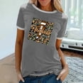 thumbnail image 2 of Elegante blusa de manga corta con cuello redondo y manga abullonada para mujer OAVQHLG3B Store  lin121212, 2 of 5