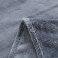 thumbnail image 5 of Soft and lightweight plush luxury parabolic blanket, flannel sheep blanket, comfortable and warm wool blanket, queen, gray 59 "x 79, 5 of 7
