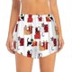thumbnail image 2 of Balery Cute Cat And Christmas Gift Pantalones cortos deportivos para mujer con forro y dos bolsillos, elásticos, para entrenamiento, gimnasio, yoga-Small, 2 of 7