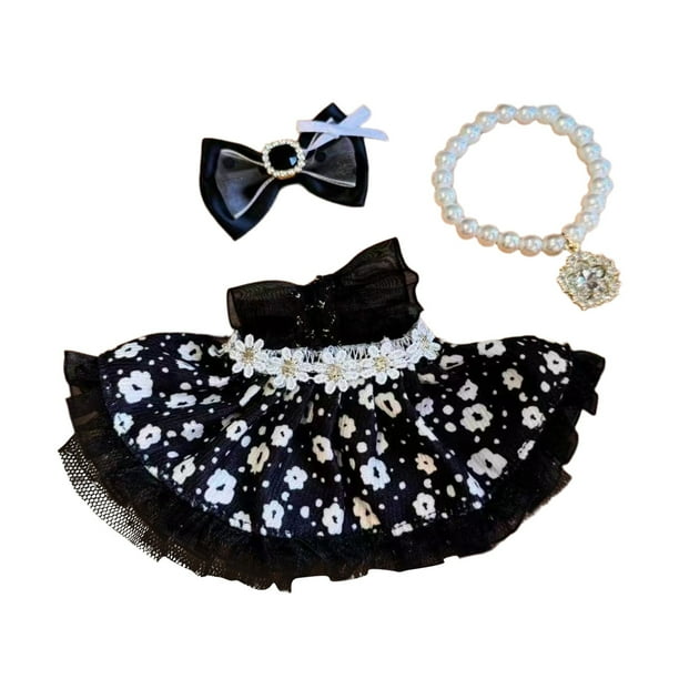 Ropa para muñecas para niñas de más de 3 años. Traje de tela suave. Accesorios para disfraces para todas las ocasiones.