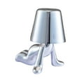 thumbnail image 4 of Lámpara de mesa con Control táctil Salvador recargable LED 3 modos de iluminación inalámbrica Plata de rodillas, 4 of 9