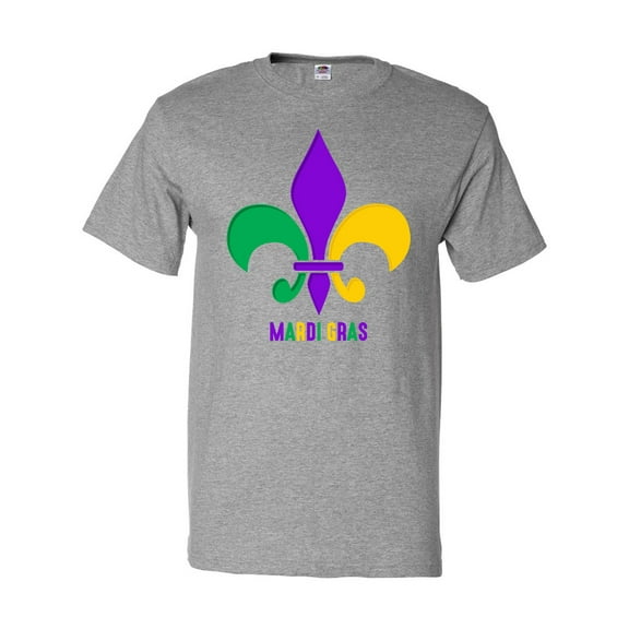 Inktastic Mardi Gras Fleur De Lis T-Shirt