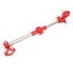 thumbnail image 5 of Soporte para sombrilla de bicicleta de acero inoxidable giratorio de 360° apto para cochecitos de bebé, color rojo, para dar sombra al aire libre, 5 of 8
