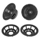 thumbnail image 1 of Cuenca 2 Piezas Soporte Para Lavabo De Altavoz Marcos De Woofer Cestas De Altavoces De Aluminio Fundido Piezas De Bricolaje Para Subwoofers Altavoces PA DJ Diámetro Exterior 223, 1 of 7