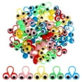 thumbnail image 1 of 50 juguetes educativos inteligentes para dedos, con ojos grandes, para niños, regalo de fiesta (colores variados)., 1 of 7
