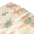 thumbnail image 3 of Yayeee Shower Curtain with Hooks 72"x72" Waterproof Fabric Bathroom Hanging Decor, Pastel Beige Geometric, 3 of 5