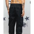 thumbnail image 3 of CARRE, Patchwork Cargo Jogger, Black, 3XL, 3 of 3