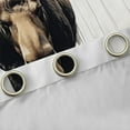 thumbnail image 4 of Homewish Wildlife Deer Blackout Curtains Set of 2 (52x84 Each) for Kids Teens,Jungle Animal Window Curtains,Black Brown Curtains and Drapes,Super Cozy Room Decor, 4 of 6