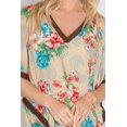 thumbnail image 6 of Miss Lavish London Women Kaftans Dresses, Brown, M, 6 of 6