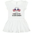 thumbnail image 3 of Inktastic Military Proud of Veteran Grandpa Girls Toddler Dress, 3 of 5