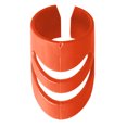 thumbnail image 3 of 4 púas para dedos para guitarra acústica de bajo, cubierta protectora para la punta de los dedos (rojo) Ehuebsd Para estrenar, 3 of 9