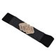 thumbnail image 4 of Cinturón de moda estilo vintage Premium PU suave elástico cómodo cinturón de mujer para fiesta boda cumpleaños negro, 4 of 8
