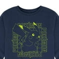 thumbnail image 3 of Pokémon - Pikachu Neon Battle Mode - Youth Long Sleeve Graphic T- Shirt, 3 of 5