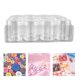 thumbnail image 5 of Caja Organizadora Redonda En Espiral Con Cuerpo De Botella Transparente De 12 Rejillas, Caja De Almacenamiento Rectangular Grande Con Doble Sellado Y Tapas, Contenedor De Plástico, 5 of 7