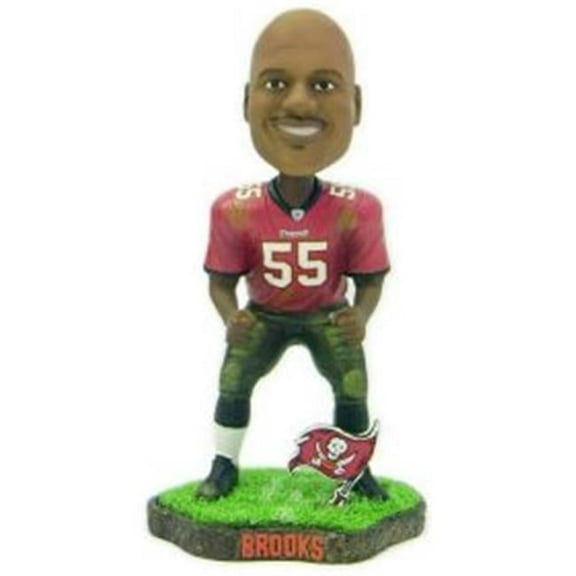 Tampa Bay Buccaneers Derrick Brooks Game Worn Forever Collectibles Bobblehead
