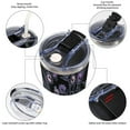 thumbnail image 6 of 40 Oz Halloween Gothic Tumbler with Handle and Straw, Goth Skull Stainless Steel Cup Water Bottle, 6 of 6