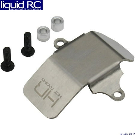 - Hot Racing SSCXT331C Stainless armor skid plate (1) SCX 2