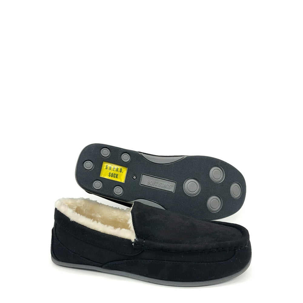 Deer Stags Men's Slipperooz Spike Slip On Slipper Shoes Gray Size 12M