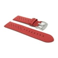 thumbnail image 3 of 22mm GT Rally Perforrated, Vented Racer Leather Watch Strap Band, Stainless Steel Buckle, 3 of 8