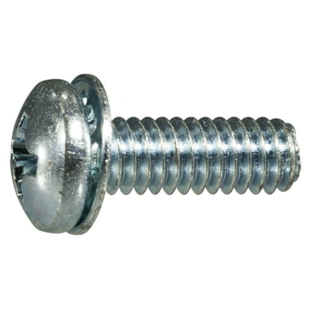 

3mm-0.5 x 4mm Zinc Plated Class 4.8 Steel Coarse Thread Phillips Flat Head Machine Screws