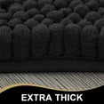 thumbnail image 6 of PrimeBeau Chenille Non-Skid Absorbent Bath Rug Runner, Ultra Soft Thick Washable Bathroom Mat, 47" x 17" inches, 6 of 8