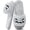 Gray, variant on Spooky Slides Halloween Slippers Soft Plush Cozy Open Toe Indoor Outdoor Fuzzy Slippers Gifts For Girls Women