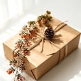 thumbnail image 4 of Fall Eucalyptus Leaf Garland,5.9 Ft Autumn Faux Eucalyptus Leaves Fall Garland,Thanksgiving Harvest Festival Decorations for Home Mantle Porch Outdoor Indoor Wedding Table Wall Arch Decor, 4 of 7