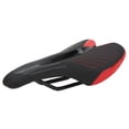 thumbnail image 3 of Bienvenido Sillín de Bicicleta de Montaña Diseño Ergonómico Asiento de Bicicleta Impermeable y Transpirable para Bicicleta de Montaña y Carretera 911 Negro y Rojo, 3 of 8