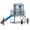 Blue,with slide, variant on Wooden Swing Set for Kids,8 in 1 Outdoor Playset with Sandbox & Play Kitchen – 2-Seat Swing, Wave Slide, Corner Seats, Backyard