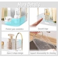 thumbnail image 3 of Countertop storage cosmetics rack skin care storage rack transparent skin care storage rack bathroom dressing table storage rack cosmetics storage rack perfume dressing table tray, 3 of 5