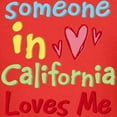 thumbnail image 3 of CafePress - Someone In California Loves Me Kids Dark T Shirt - Dark T-Shirt Kids XS-XL, 3 of 4