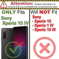 thumbnail image 3 of CoverON For Sony Xperia 10 IV Case, Flexible Slim Lightweight TPU Minimal Phone Cover, Black, 3 of 8