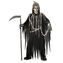 Mr. Grim Reaper Boy's Halloween Fancy-Dress Costume for Child, Regular L