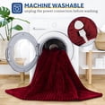 thumbnail image 3 of Cowin Electric Heated Blanket Twin size - 62"x84" Heating Blanket with 10 hours Auto-off, 4 Heating Levels, Soft Flannel, 3 of 7