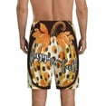 thumbnail image 6 of KLL Fall Farmhouse Pumpkins for Men's 1-Pack Shorts,Sleep Pajama Shorts for Men Soft Pj Shorts Men's Pajama Bottoms Sleepwear -X-Large, 6 of 7