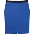 thumbnail image 1 of Alfani Jupe Crayon de Plongée pour Femmes, Bleu, Grand, 1 of 2
