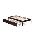 thumbnail image 2 of AFI Colorado Modern Wood Twin Bed with Twin Trundle in Espresso, 2 of 2