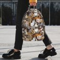 thumbnail image 2 of Lukts Cut Cats Pattern 15 Inch Student Backpack, Waterproof Laptop Backpack with Adjustable Shoulder Straps, Lightweight Travel, Campus Backpack, Unisex, 2 of 6