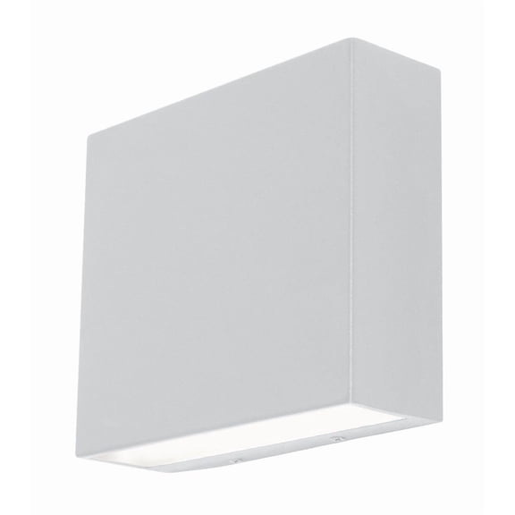DKTW0807LAJUDWH AFX Dakota - 24W 1 LED Outdoor Wall Sconce-7 Inch Tall and 8 Inch Wide-White Finish