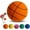 Orange, variant on Silent Basketball, Silent Basketball Dribbling Indoor, Dribble Dream Silent Basketball,Foam Basketball Indoor Training Quiet Ball Gift for Youth Kids