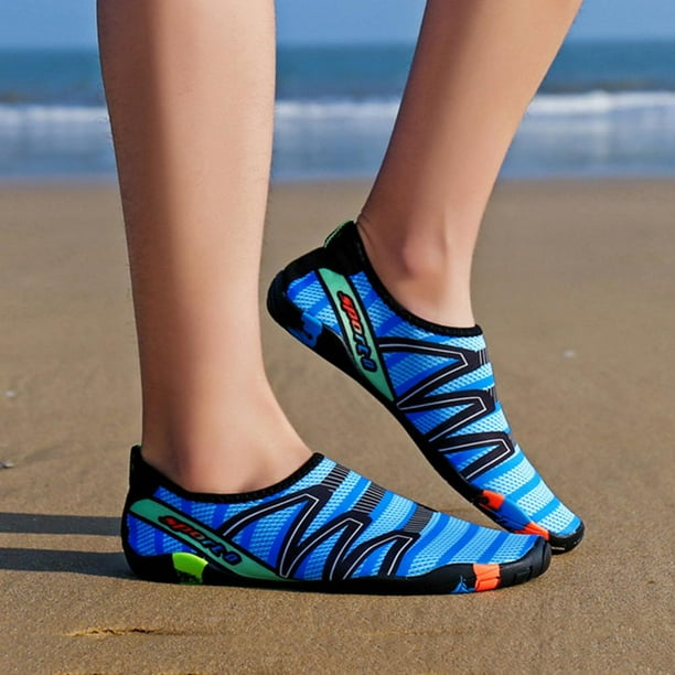 1 par de zapatos descalzos de agua de verano, zapatillas de playa transpirables para nadar aguas arriba Hugtrwg Para estrenar