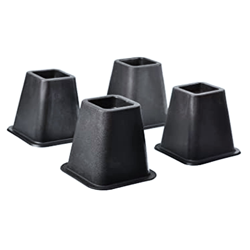 TV Time Direct 4 Pack Bed Risers for Hiatal Hernias, Gerd, Acid