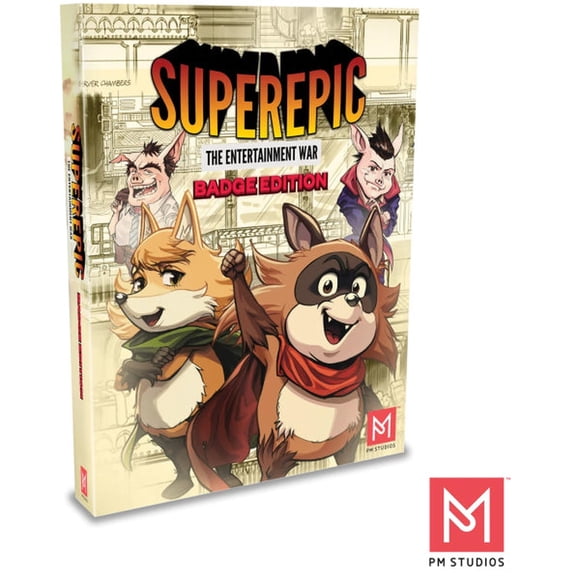 SuperEpic: The Entertainment War - Badge Edition [PlayStation 4]