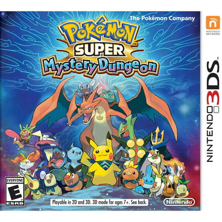 Pokemon Super Mystery Dungeon, Nintendo, Nintendo 3DS, (Best 3ds Pokemon Game 2019)