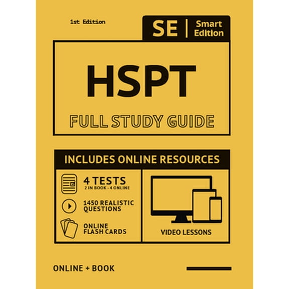 Pre-Owned HESI A2 Full Study Guide: Smart Edition Academy HESI A2 Prep Book with 3 Online Practice Tests, (Paperback)